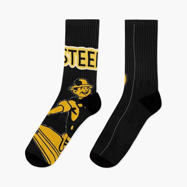 Item preview, Steelers Vintage Pittsburgh Steelers - fantastic image of walking iron steel girder kicking  footbal designed and sold by Gilbifford.