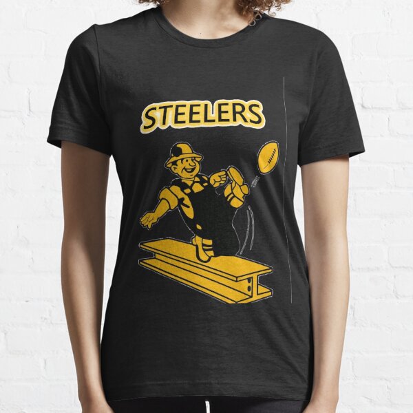 Vintage Pittsburgh Steelers Shirt Retro Pittsburghs Steelers Logo T Shirt  Throwback Steelers Tee