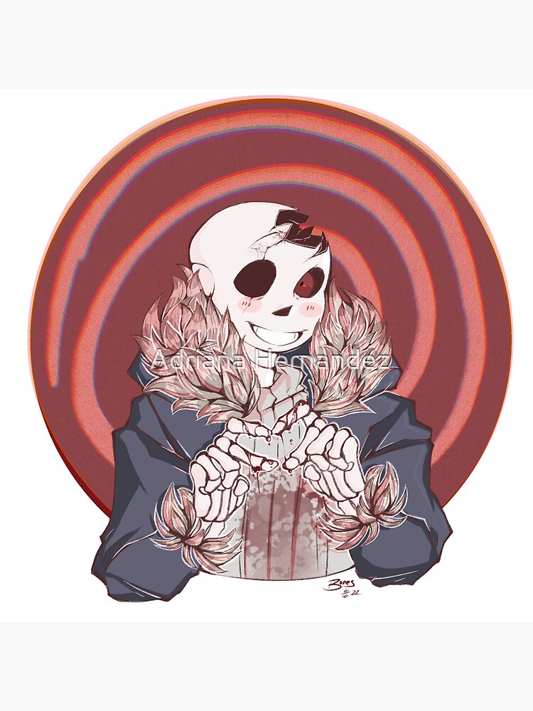 Cross Sans Design  Sticker for Sale by Bones Hernandez