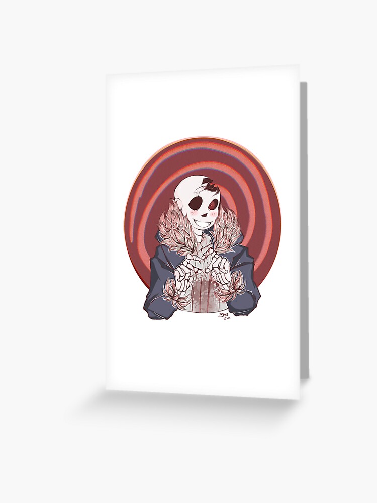 Abominable Horror Sans pattern Sticker for Sale by Enderparty