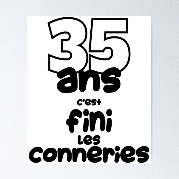 Item preview, 35th birthday funny gift for men designed and sold by RomualdGR.