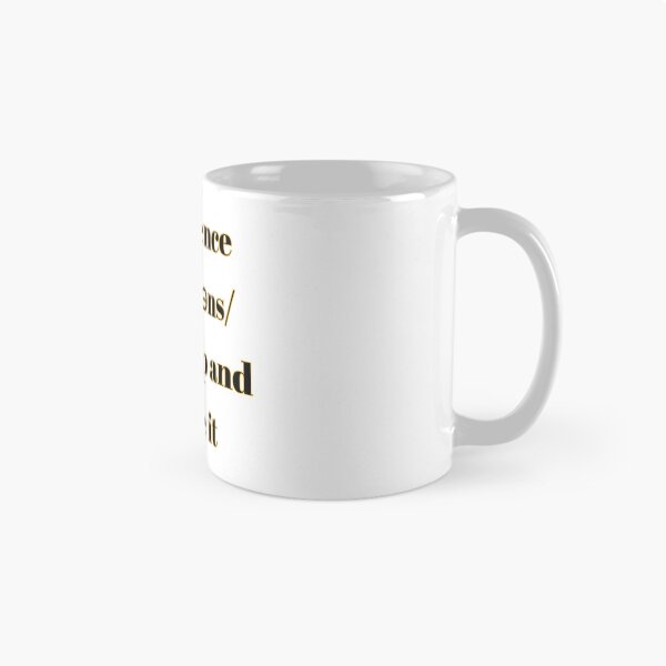 Item preview, Violence definition, Woke up and chose (Gold Black Text) designed and sold by SacredsDesigns.