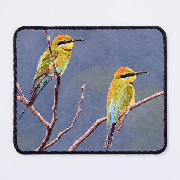 Item preview, Rainbow Bee-eaters designed and sold by kokayart.