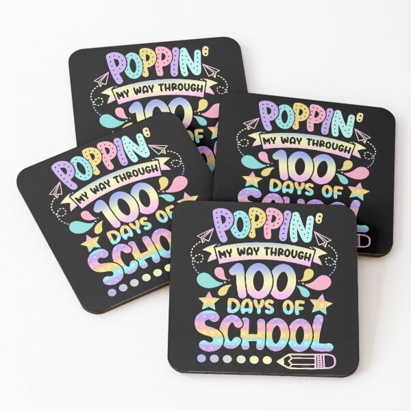 Item preview, Poppin My Way Through 100 Days Of School - Funny Pop it Teachers & Students 100th Day Of school designed and sold by ohmier.