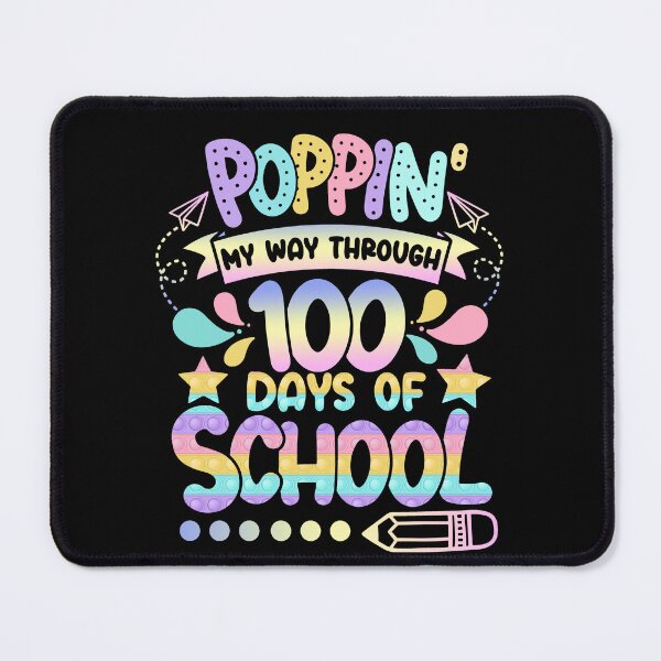 Item preview, Poppin My Way Through 100 Days Of School - Funny Pop it Teachers & Students 100th Day Of school designed and sold by ohmier.