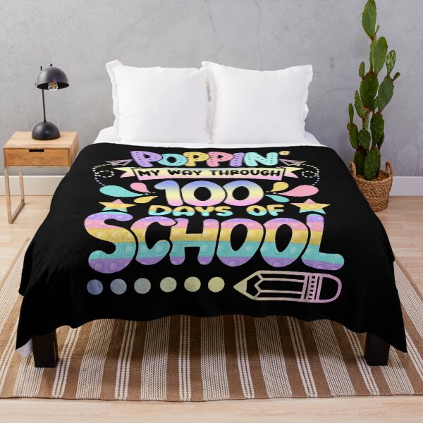 Item preview, Poppin My Way Through 100 Days Of School - Funny Pop it Teachers & Students 100th Day Of school designed and sold by ohmier.