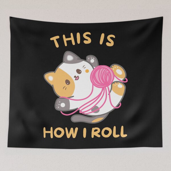 Item preview, This Is How I Roll Active-Funny Cat-cat lovers-cat lovers psychology designed and sold by SighFly52.