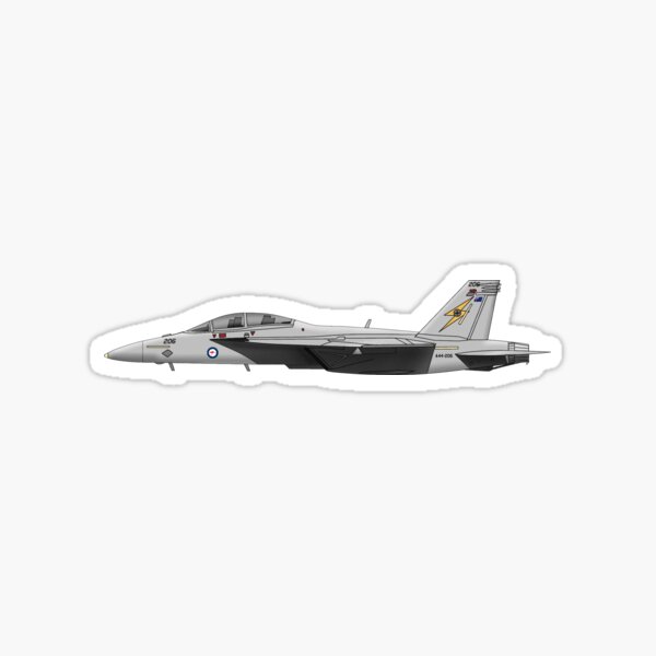 Item preview, Royal Australian Air Force F/A-18F Super Hornet digital drawing designed and sold by Artistic Transportation Officials.