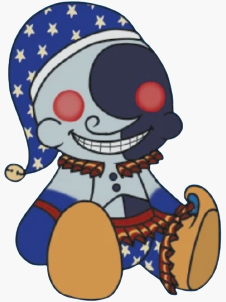 FNAF:SB Sun and Moon Animatronics Chibi Stickers -  Finland