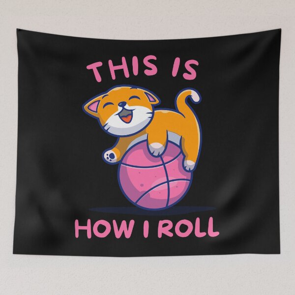 Item preview, This Is How I Roll Active-Funny Cat-cat lovers-cat lovers psychology designed and sold by SighFly52.