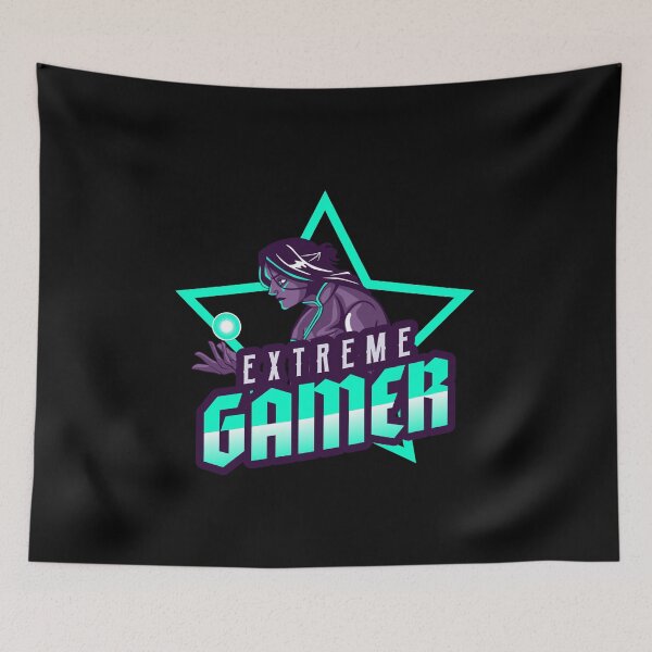 Item preview, Extreme Gamer with Sorceress Character designed and sold by PRIVARSHU.