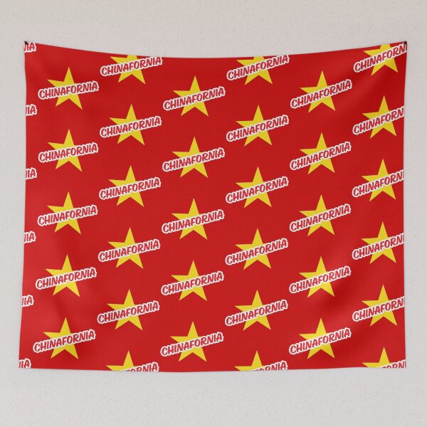 Item preview, Chinafornia Star Graphic designed and sold by ReRevolution.