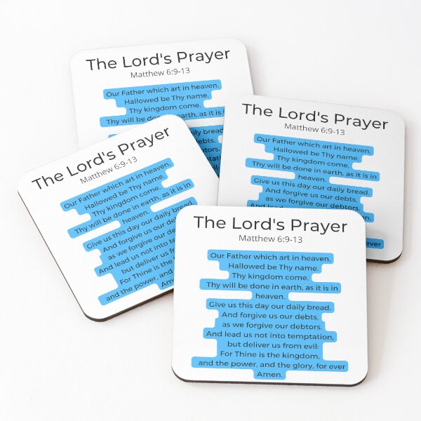 Item preview, The Lords Prayer Matthew 6:9-13 designed and sold by RealBadDesignz.
