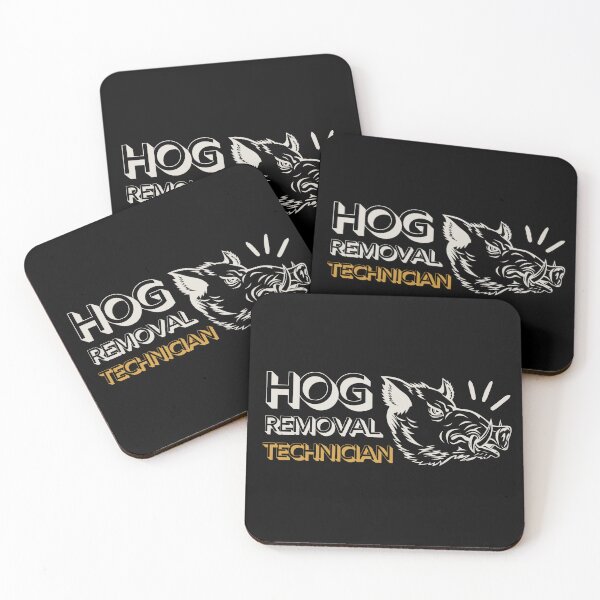 Item preview, Hog Removal Technician,Funny Boar Hunting, Wild Pig Technician designed and sold by singRsong.