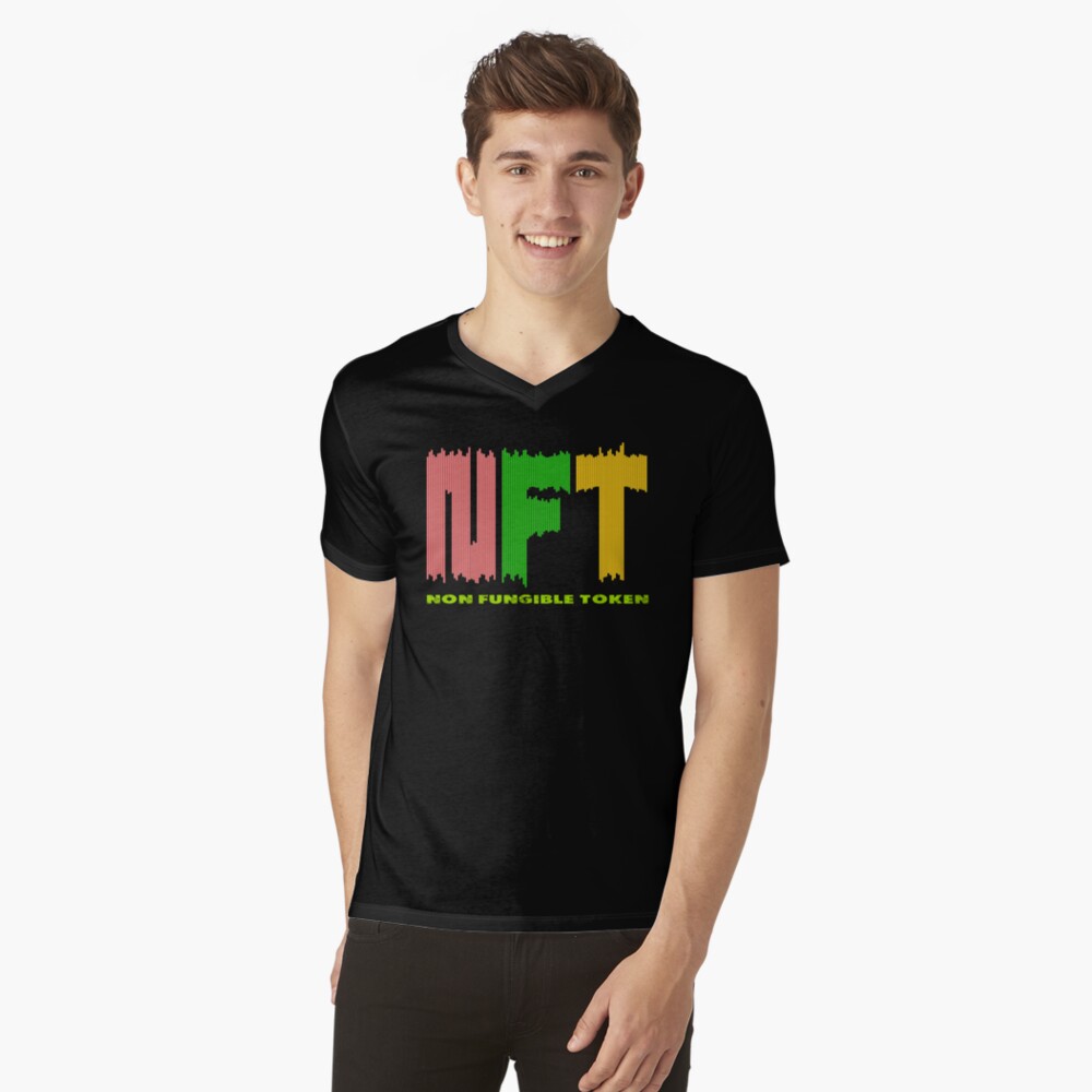 Item preview, V-Neck T-Shirt designed and sold by VkScript.