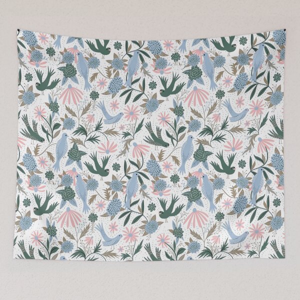 Item preview, Birds Flowers designed and sold by SweetPea49.