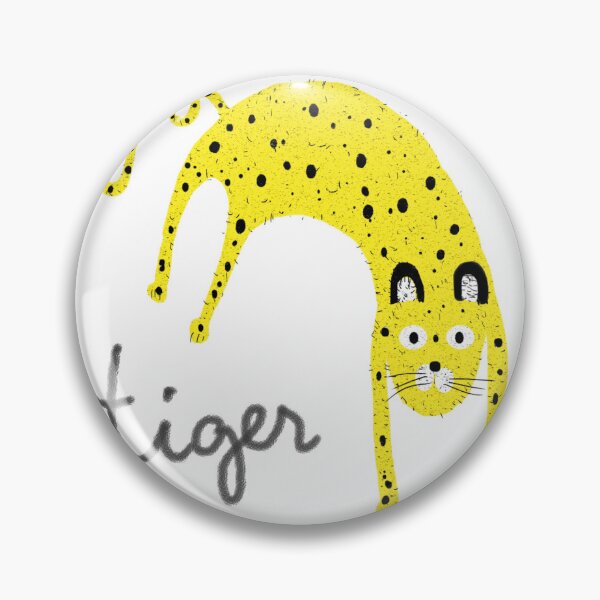 Item preview, yellow tiger designed and sold by LaGabyGaArts.