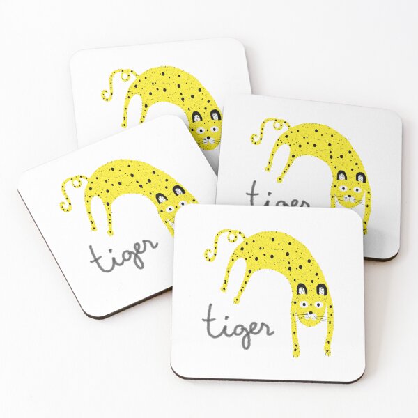 Item preview, yellow tiger designed and sold by LaGabyGaArts.