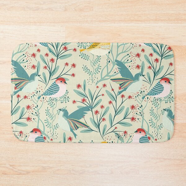 Item preview, Blue Birds Floral designed and sold by SweetPea49.