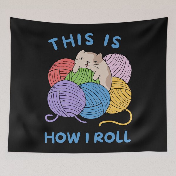 Item preview, This Is How I Roll Active-Funny Cat-cat lovers-cat lovers psychology designed and sold by SighFly52.