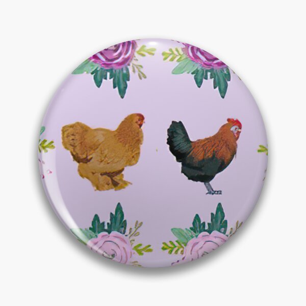 Item preview, Purple Floral Chicken designed and sold by SweetPea49.