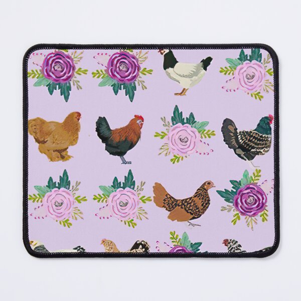 Item preview, Purple Floral Chicken designed and sold by SweetPea49.