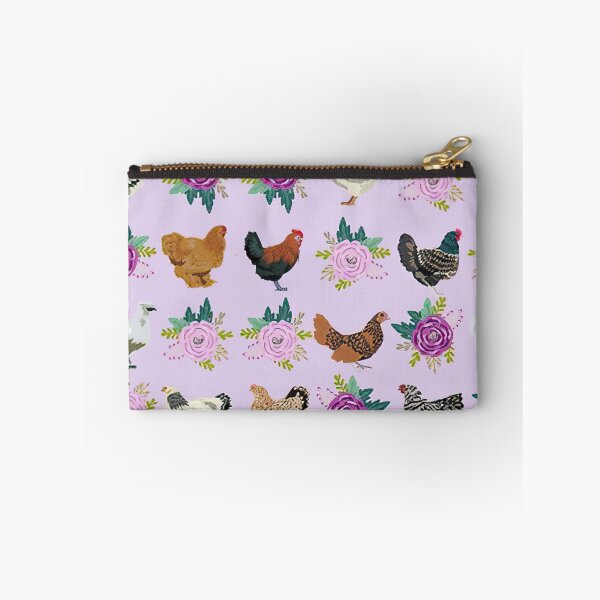 Item preview, Purple Floral Chicken designed and sold by SweetPea49.