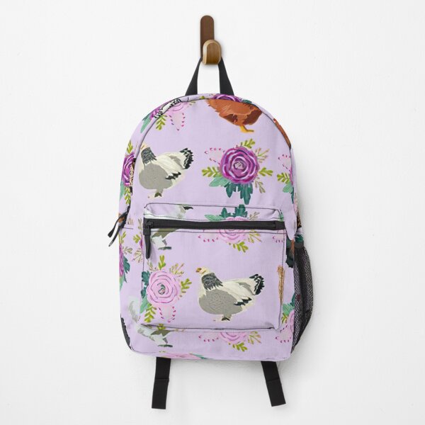Item preview, Purple Floral Chicken designed and sold by SweetPea49.