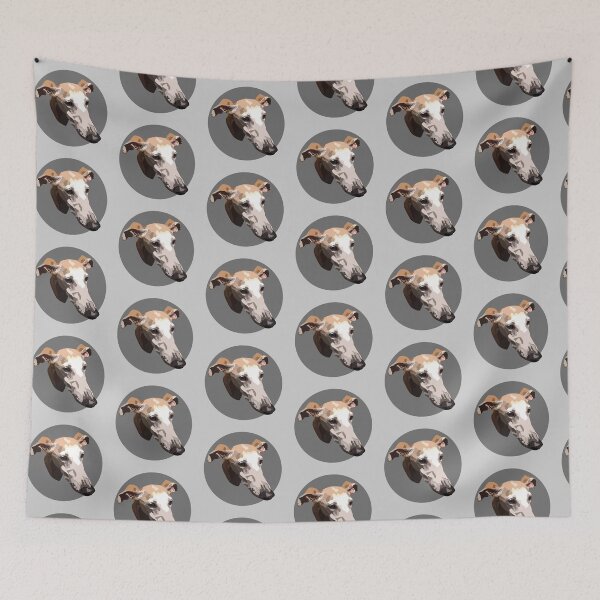 Item preview, My classic dog drawing about greyhound designed and sold by Blondiabshop.