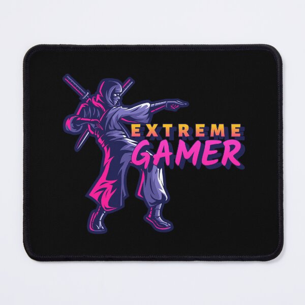 Item preview, Extreme Gamer with Dancing Samurai designed and sold by PRIVARSHU.