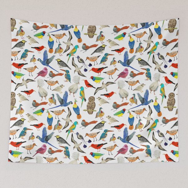 Item preview, Colorful Bird Types designed and sold by SweetPea49.