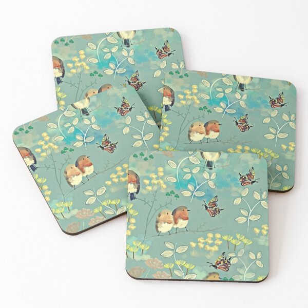 Item preview, Birds and butterflies art designed and sold by SweetPea49.