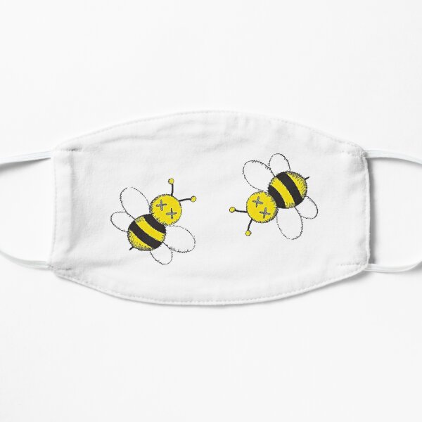deux abeilles Masque sans plis