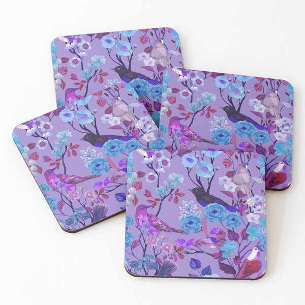 Item preview, Bird Art On Purple designed and sold by SweetPea49.