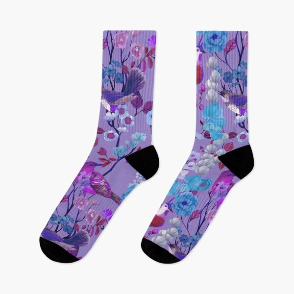 Item preview, Bird Art On Purple designed and sold by SweetPea49.