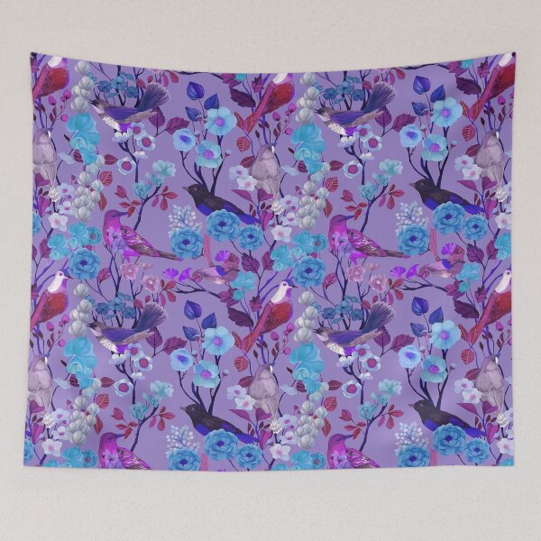 Item preview, Bird Art On Purple designed and sold by SweetPea49.