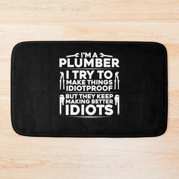 Item preview, Plumber Plumbing Plunger Pipe Fitter Pipefitter designed and sold by Krautshirts.