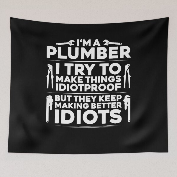 Item preview, Plumber Plumbing Plunger Pipe Fitter Pipefitter designed and sold by Krautshirts.