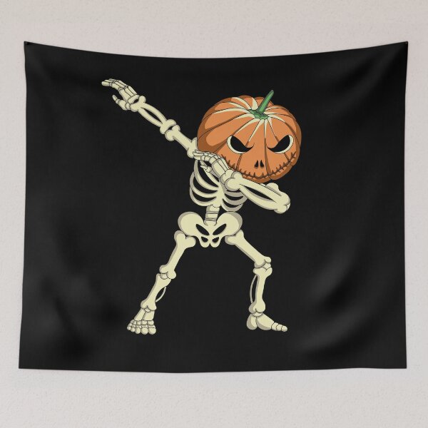 Item preview, Scary Dabbing Skeleton Pumpkin Halloween Costume designed and sold by SaliDesigner.