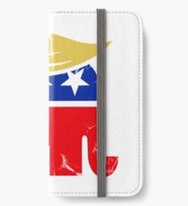 Vinilo o funda para iPhone Elefante republicano Donald Trump