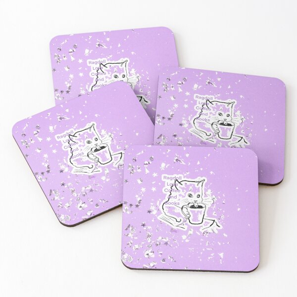 Item preview, Ragdoll kitty likes coffee and books designed and sold by Jacinta hunt.