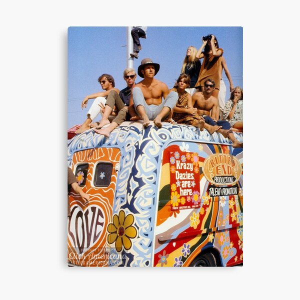 Woodstock Van Canvas Print