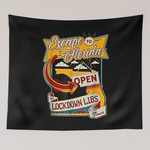 Item preview, DeSantis Escape to Florida T-Shirt designed and sold by Acton-Maran.