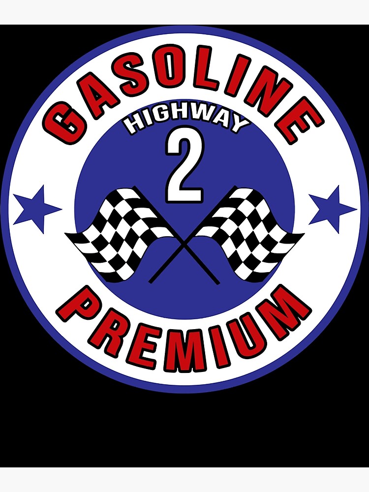 "Highway 2 Gasoline Vintage Oil Company Logo Classic TShirt.png