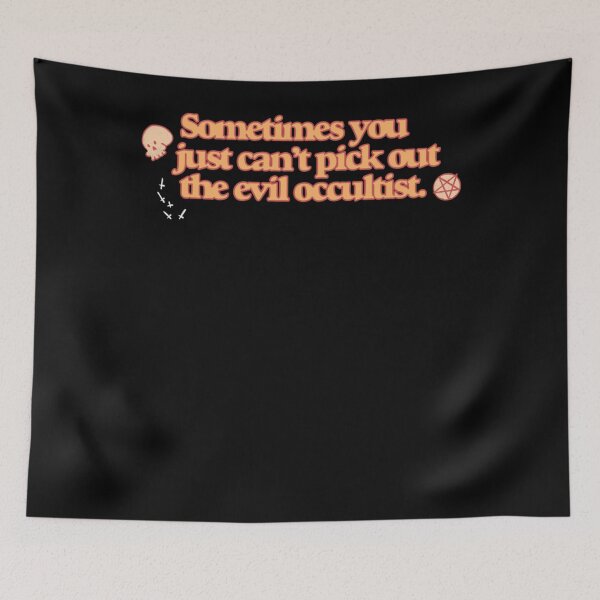 Item preview, Pick out the evil occultist - orange Classic designed and sold by DaneenLemons4.