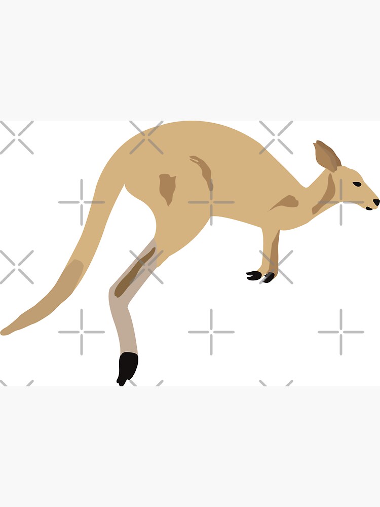 Australian Kangaroo Australia Flag Souvenir Aussie Souvenir Svg