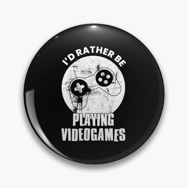 Item preview, Id Rather Play Videogames, Gaming designed and sold by FNStuff.