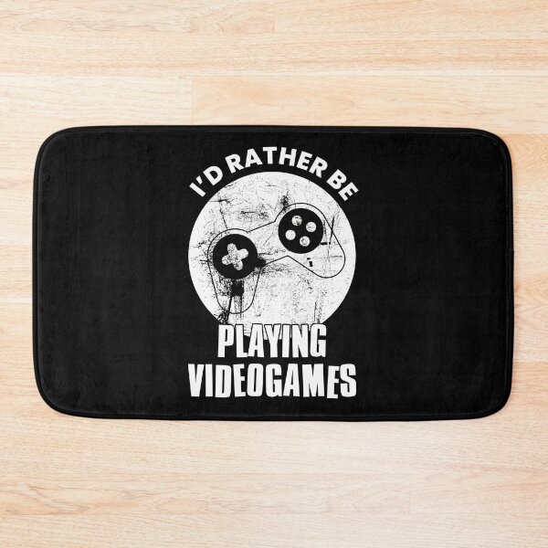 Item preview, Id Rather Play Videogames, Gaming designed and sold by FNStuff.