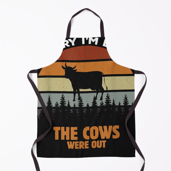Item preview, Sorry Im Late The Cows Were Out Cow Lover Farmer Cows Farm T-Shirt designed and sold by Luiurillo.
