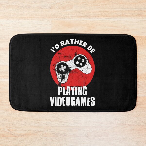 Item preview, Id Rather Play Videogames, Gaming designed and sold by FNStuff.